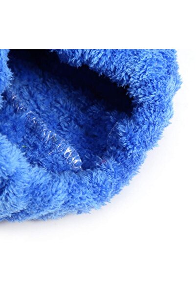 zola Turban towel, quick drying, polyester, 24x19 cm, blue