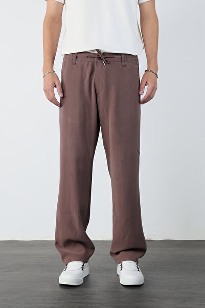 Mesfeno Baggy Modal Fabric Men's Trousers