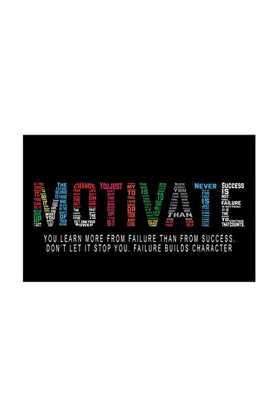 4Decor Pânză Tablou 4Decor, Motivate, 60x90cm, DE0066