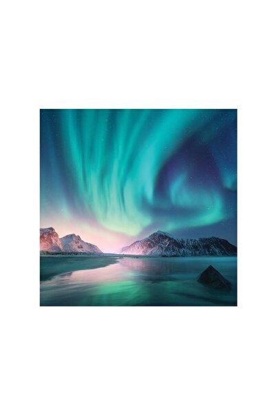 4Decor Panza Tablou 4Decor, Aurora boreala, 50x50cm, DE0170