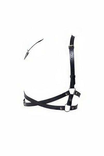 Angels Passion Curea neagră pentru femei, cu curea de umăr, curea reglabilă î...