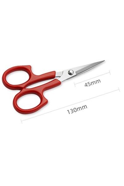 roco paper Embroidery Scissors, Krapon, Eva Flower Making and Hobby Scissors, Flat Tip, 13 cm