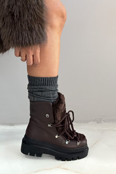 Shoebutik Νορβηγικές μπότες Bitter Brown