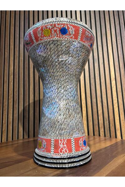 NEFES MÜZİK GAWHARET EL FAN PROFESYONEL 23'LÜK DARBUKA -Sedef4- (KILIF+ALYAN ...