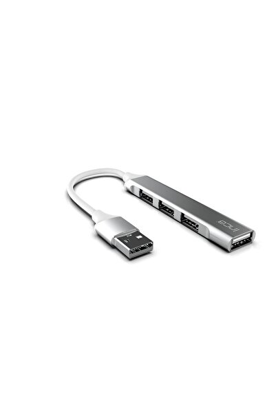 Inca X4 Port USB 3.0 +3*USB 2.0 Çoklayıcı USB Hub - Slim Aluminyum Kasa Çoğal...