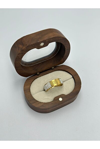 MyladyAccessoriess خاتم بتفاصيل أرقام رومانية (فولاذ) 19