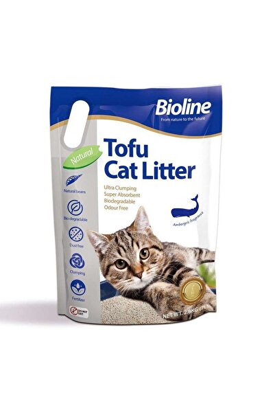 Bioline Tofu Cat Litter 7 L - Ambergris Fragrance
