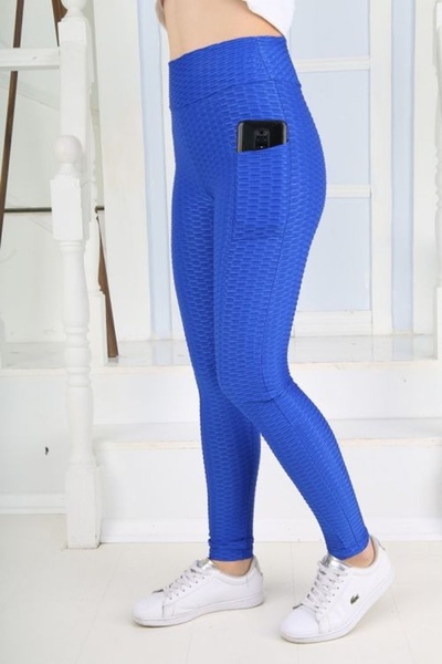 Welike Women's Fitness Shapewear Tights with Pockets Delis