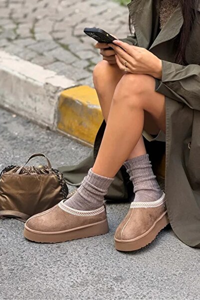 BURAK ALDAY SHOES Ultra Mini Winter Sole Boots & Booties with Fur Inside