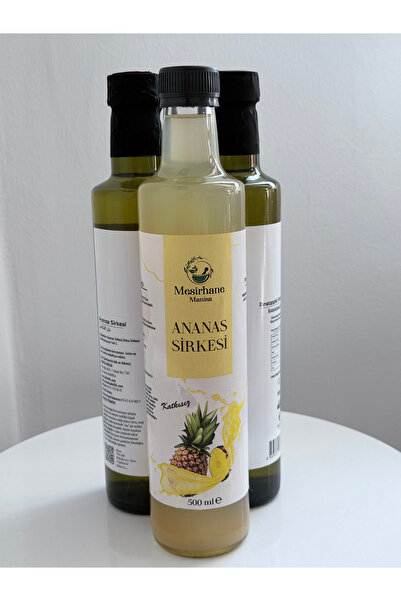 Ananas Sirkesi 500 ml Üçlü Paket - Bromelain Sindirime Destek