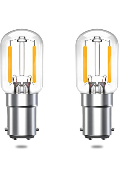 Bonlux لمبة ماكينة الخياطة LED 2 وات (ما يعادل 15 وات) BA15D 240 فولت 2700 كل...