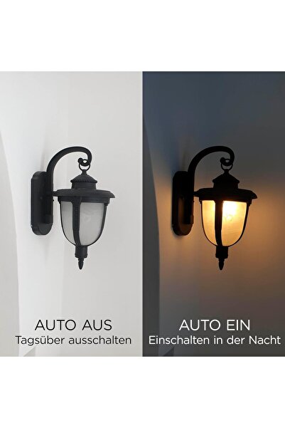 İntegral LED E27 Dusk-to-Dawn Non-Dimmable Dual-Sensor Bulb, Warm White 2700K, 470 lm, 4.8W (40W eq.