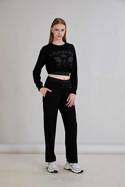 Sortie Collection طقم ملابس رياضية نسائي من كاليفورنيا مطبوع