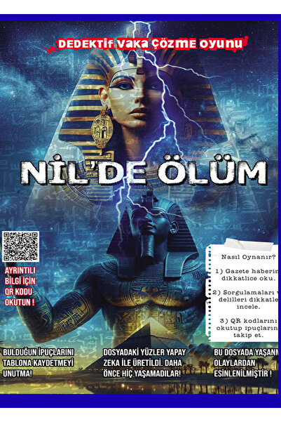 Kızıl Panda Yayınevi Detective Killer Hunting Game Set with 6 Files