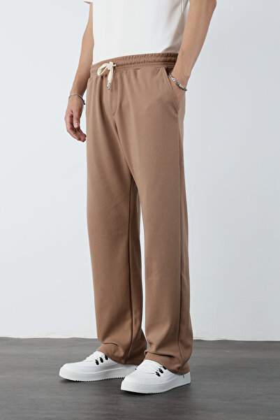 Mesfeno Baggy Ottoman Pants with Elastic Waist