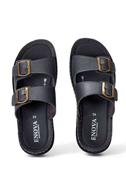 Enova Maximum Comfort for Men with Quality Faux Leather and Orthopedic Insole