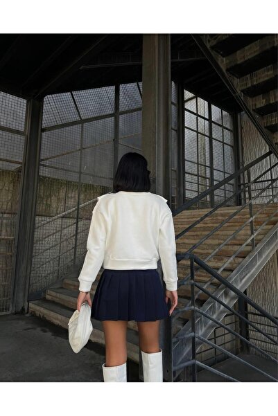 Modafeminen Üc İplik Sweat 581485 White