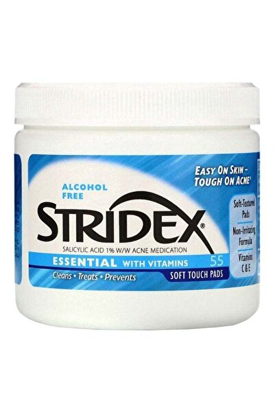 Stridex وسادات ناعمة الملمس للتحكم في حب الشباب بخطوة واحدة، 55 وسادة ناعمة ا...