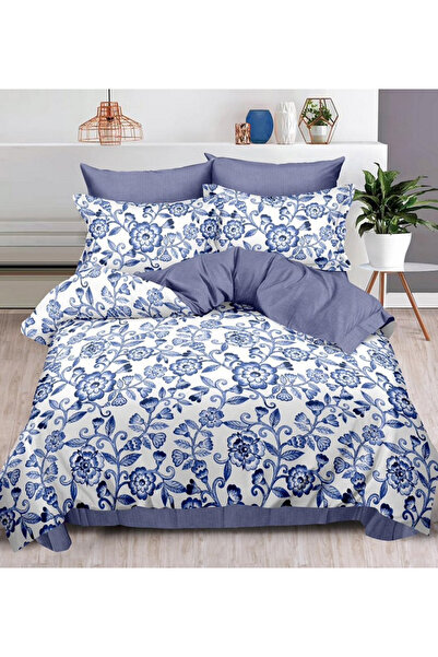 Pucioasa Double bed 6-piece bedding set, reversible print, FINET cotton (ST-221)