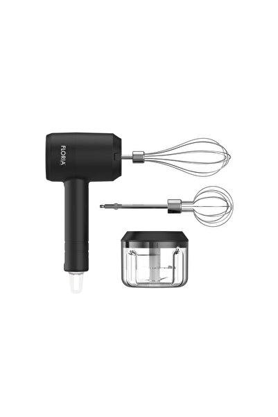 Floria Επαναφορτιζόμενο μπλέντερ χειρός ZLN2772 3 σε 1, Ασύρματη χρήση, μπαταρία 800mAh, Τροφοδοσία 3.7V / 20W