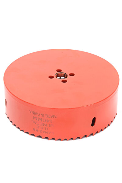 Lawazim Hole Saw 200mm - HSS Bi-Metal Cutter for Wood Plastic DIY Furniture and Pipe Work