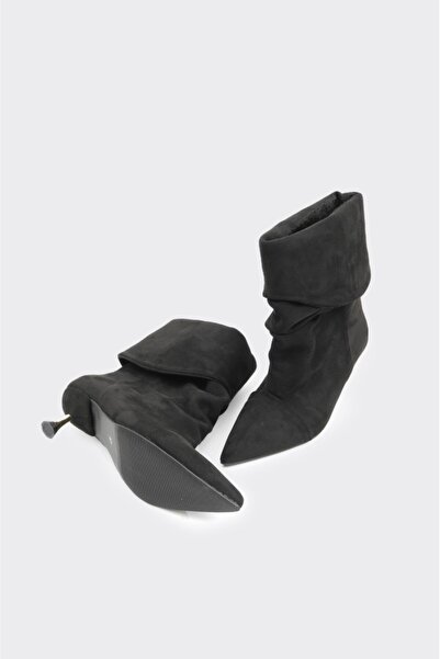 derinet Kısa Topuk Uzun Kadın Bot