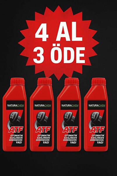 NATURACHEM ATF DİREKSİYON YAĞI (SIVISI) 4 ADET