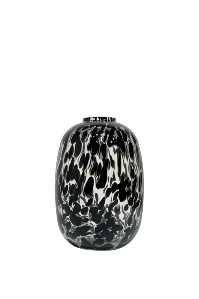 Lara Decor Siyah Leopar Vazo Büyük Boy