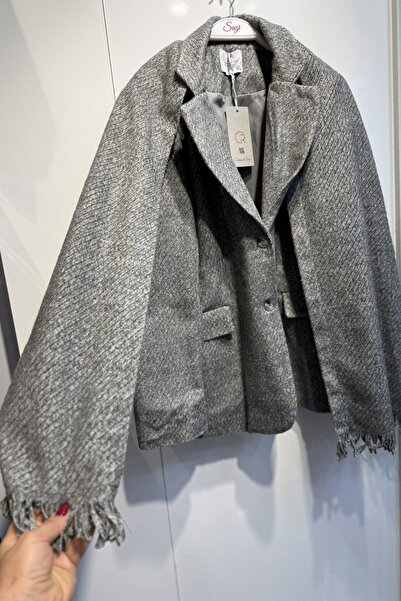 Suziş ПЕЛЕРИН ДЕТАЛЬНИЙ КАШЕ ПАЛЬТО КАБАН CR105001