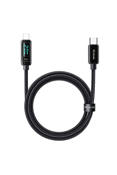 Mcdodo CA-8810 USB-C to Lightning Cable, 36W, 1.2m (black)