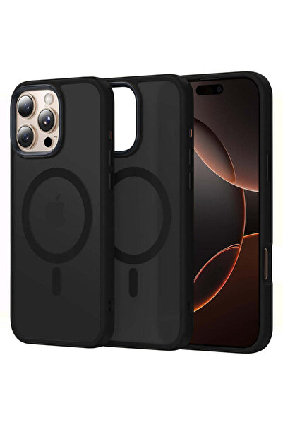 Casey Studios Husa Magsafe iPhone 16 Pro, Incarcare Wireless, Margini Ridicat...