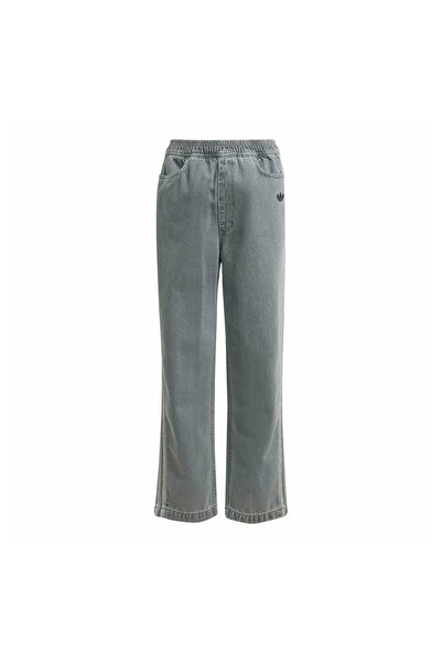 adidas Jv7802-C Denim Pants & Children's Trousers Gray