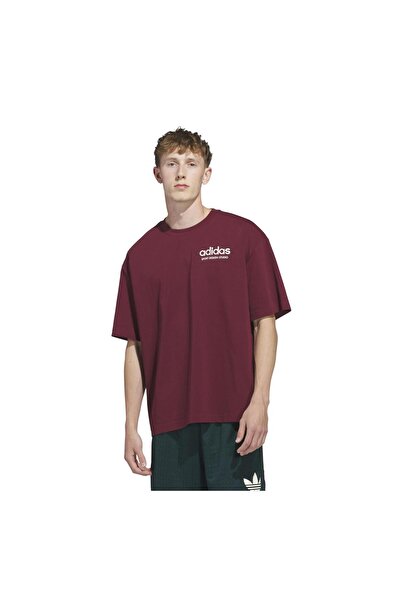 adidas Jw6645-E Asd Otb Tee Men's T-Shirt Burgundy