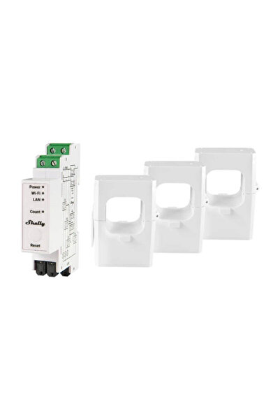 Shelly Three-phase energy meter PRO 3EM 400A Wi-Fi