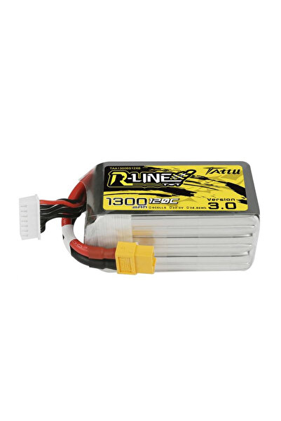 Lubluelu Acumulator Tattu R-Line Versiunea 3.0 1300mAh 22.2V 120C 6S1P XT60