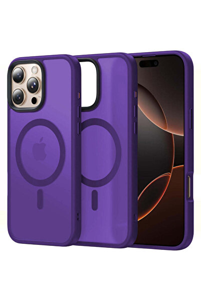 Casey Studios Husa Magsafe iPhone 16 Pro, Slim, Incarcare Wireless, Margini R...