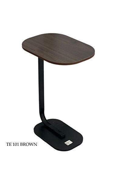 Modern shop Modern coffee side table for living rooms, offices, and bedrooms. Brown color. Contemporary table.
