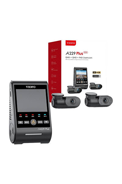 Viofo A229 PLUS 3CH 2K + 1080p WiFi, GPS