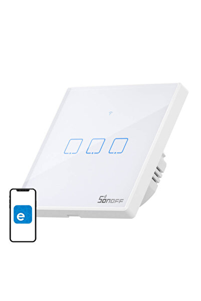 Sonoff Comutator inteligent WiFi + RF 433 T2 EU TX (3 canale) actualizat