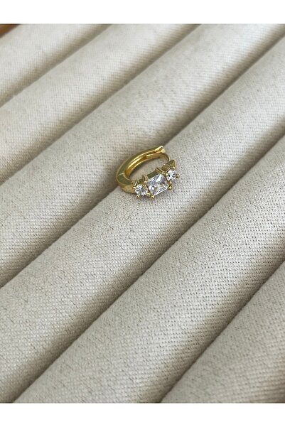 Sade Accessory Üç Taşlı Halka Piercing