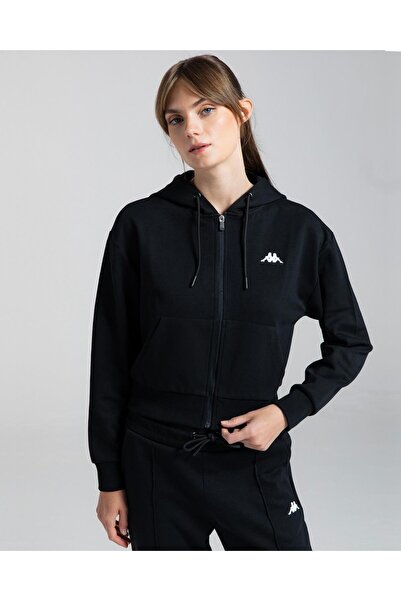 Kappa 371P62W005 Authentic Moe Women's Sports Jacket Black