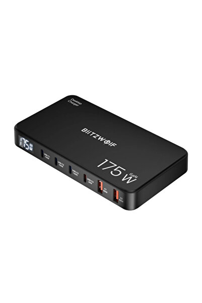 BlitzWolf BW-S30 6-in-1 Charging Station 4xUSB-C + 2xUSB 175W