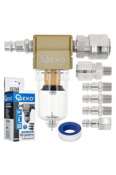 GEKO FILTRU DE AER CU SEPARATOR DE APA 1/4