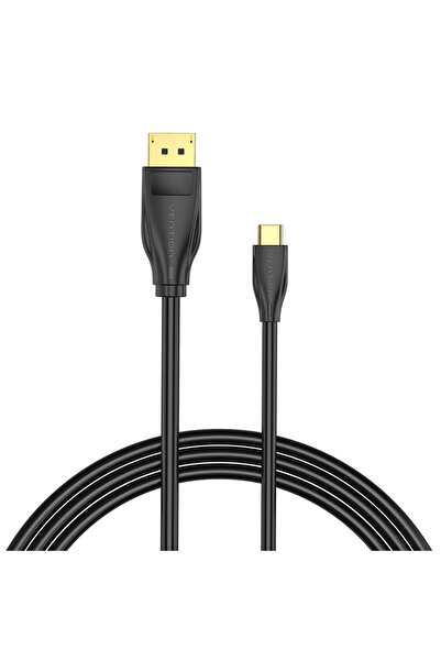 Vention Cablu USB-C la DisplayPort 1.4 CGYBG, 1,5m, 8K 60Hz/4K 120Hz (negru)