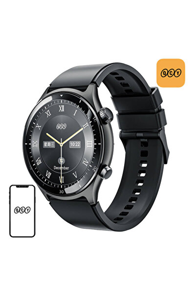 QCY S7 Smartwatch (Black)