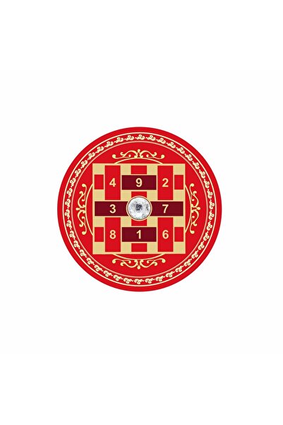 Feng Shui Sticker with Sum 10 2026 – Remedy for remarkable results - 5 pcs, 5 cm