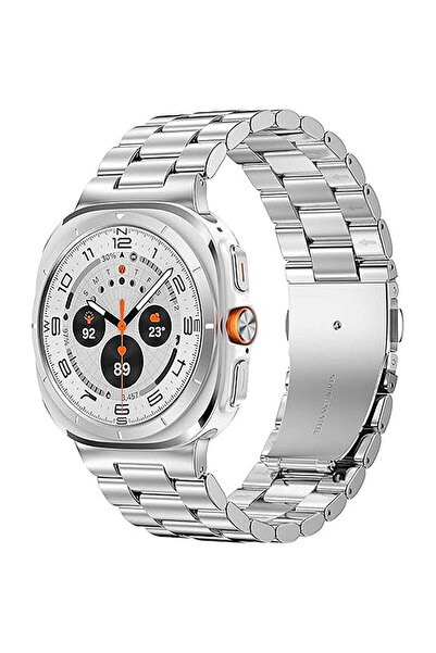 Casey Studios Curea Metalica Samsung Galaxy Watch Ultra, cu Zale, Premium, di...