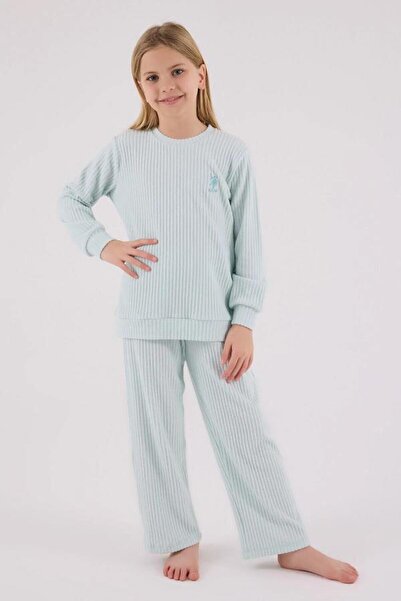 U.S. Polo Assn. U.S. Polo Assn Us2328-4 Girl Ribbed Knit Set