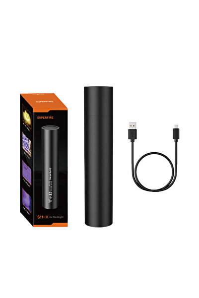 SUPERFIRE Φακός UV S11-H, 365NM, USB