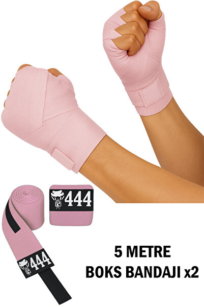 GAZELMANYA 5 Metre Boks Bandajı Boks Kickbox Muay Thai Sanda El Bandajı 5 Met...